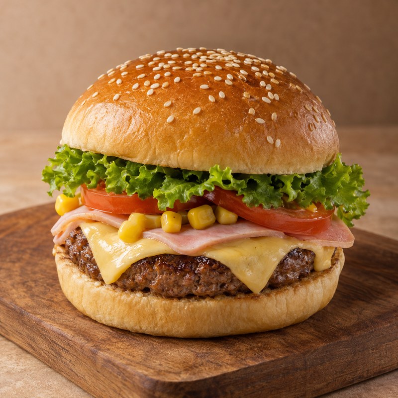 Hamburguesa simple